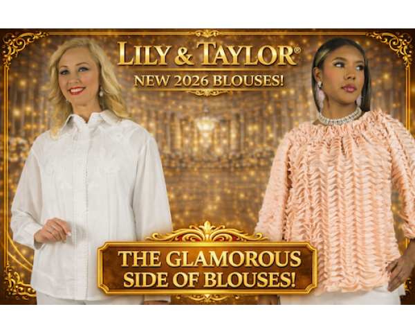 Lily & Taylor 2026 Stunning Blouses