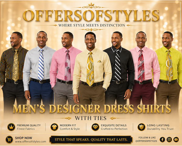Designer Dress Shirts With Ties 2026
